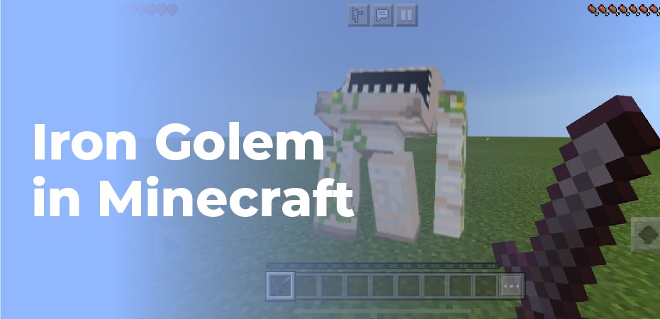 How To Make A Iron Golem In Minecraft