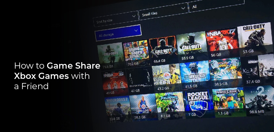 how to game share Xbox