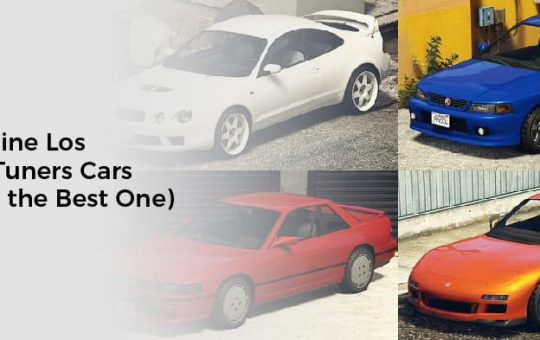 GTA online Los Santos tuners cars