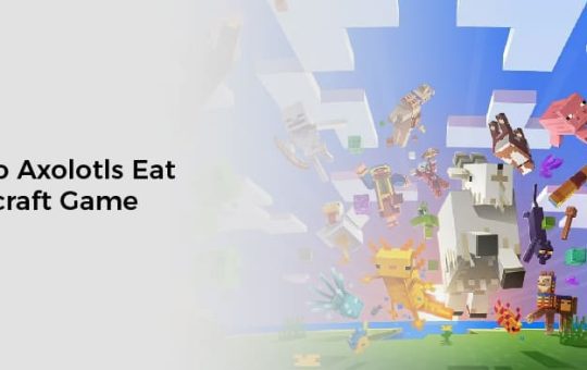 what do axolotls eat in Minecraft